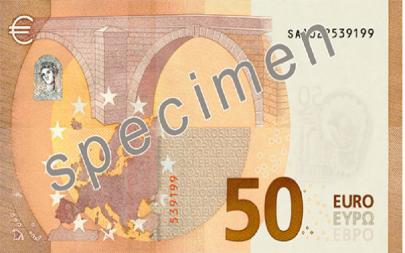 νέο χαρτονόμισμα, 50€